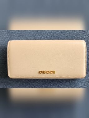 $995 Brand New Gucci Souffle Rose Rose Gucci Continental Wallet